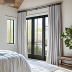 Lazzzy Velvet Light Gray Curtains 84 Inches Long Thermal Insulated Drapes For Bedroom Living Room Darkening Window Treatments Rod Pocket 2 Panels, W42 X L84