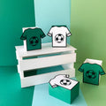 Pinfliers Soccer/Ball/Sports/Football Theme Birthday Decoration ,Paper Small Popcorn Boxes For Party/Birthday Table Decorative I