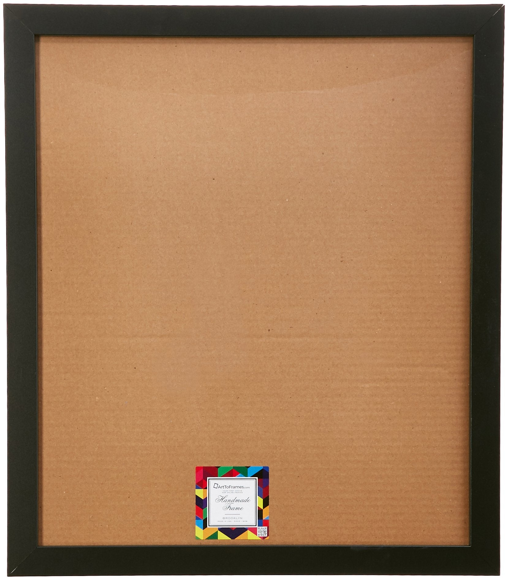 ArtToFrames 18x21 inch Satin Black Picture Frame, 2WOMFRBW26079-18x21