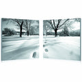 Baxton Studio Pm-2005Ab Painting Artwork, 19.68" X 19.68" X 1", Telltale Trail