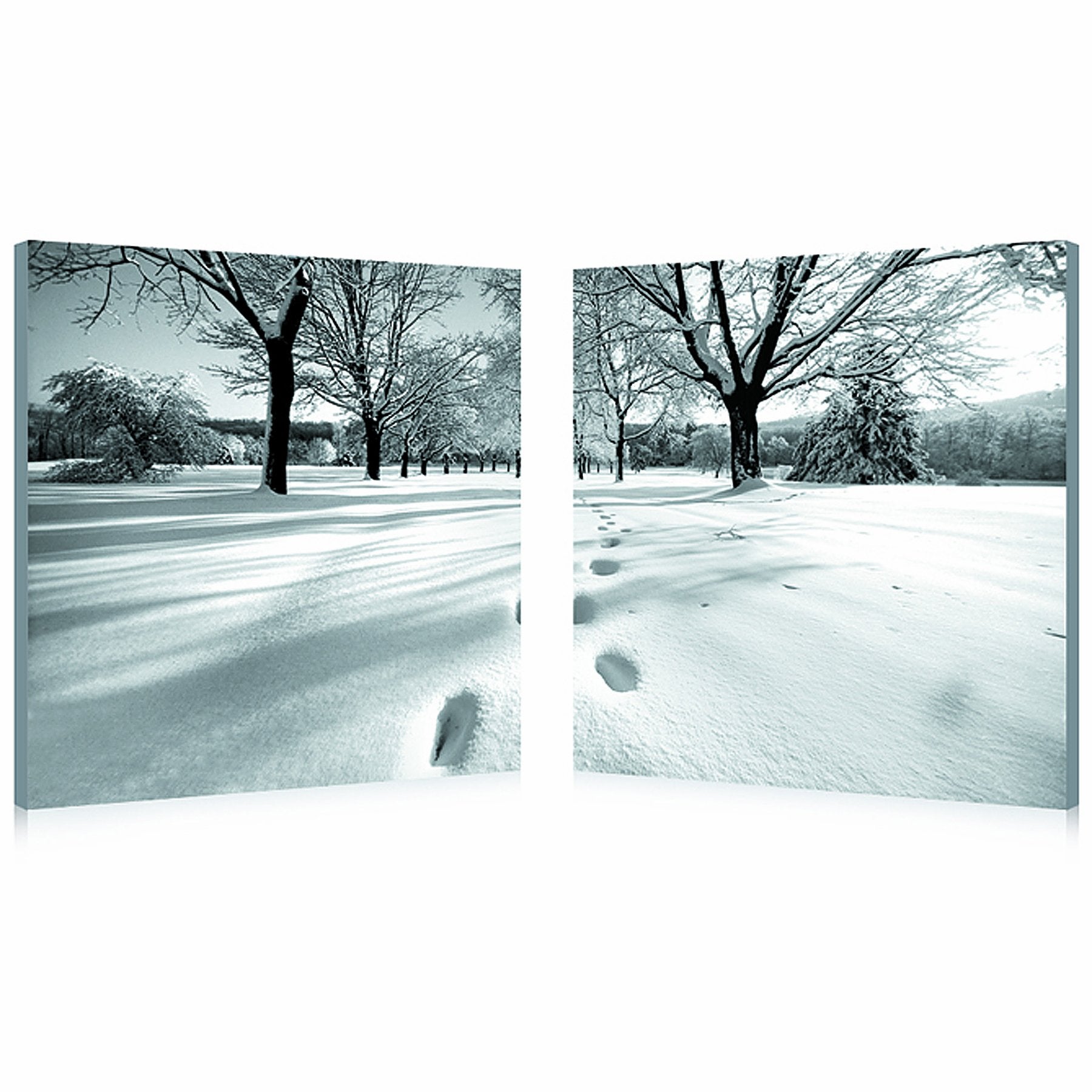 Baxton Studio Pm-2005Ab Painting Artwork, 19.68" X 19.68" X 1", Telltale Trail