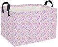 DDBASKET Rectangular Kids Baskets,Heart Basket,Cute Baskets Kids Storage Bin Baby Toy Organizer Box Love Room Decor for Home(Lov
