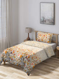 DDecor Live Beautiful 150Tc 1 Single Comforter  Yellow (152 Cm X 229 Cm, 60In X 90In)