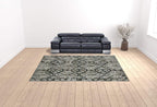 HomeRoots 508945 10 x 13 ft. Oriental Power Loom Stain Resistant Area Rug Multi Color