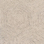 HomeRoots Decor 27' X 45' Wool Ivory Area Rug