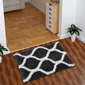 AEROHAVEN?Glorious Super Soft Microfiber Designer Anti Slip Bathmat (Grey, 40 x 60 cm)
