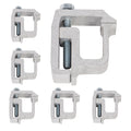Kuafu Mounting Clamps Truck Caps Camper Shell Compatible With Toyota Chevrolet Chevy Ford Dodge Ram Gmc Sierra Dakota Ram 1500 2