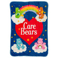 Silver Buffalo Care Bears Rainbow Heart Logo Featuring Cheer Bear, Bedtime Bear, Cheer Bear, And Tenderheart Bear 45    X 60