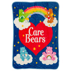 Silver Buffalo Care Bears Rainbow Heart Logo Featuring Cheer Bear, Bedtime Bear, Cheer Bear, And Tenderheart Bear 45    X 60