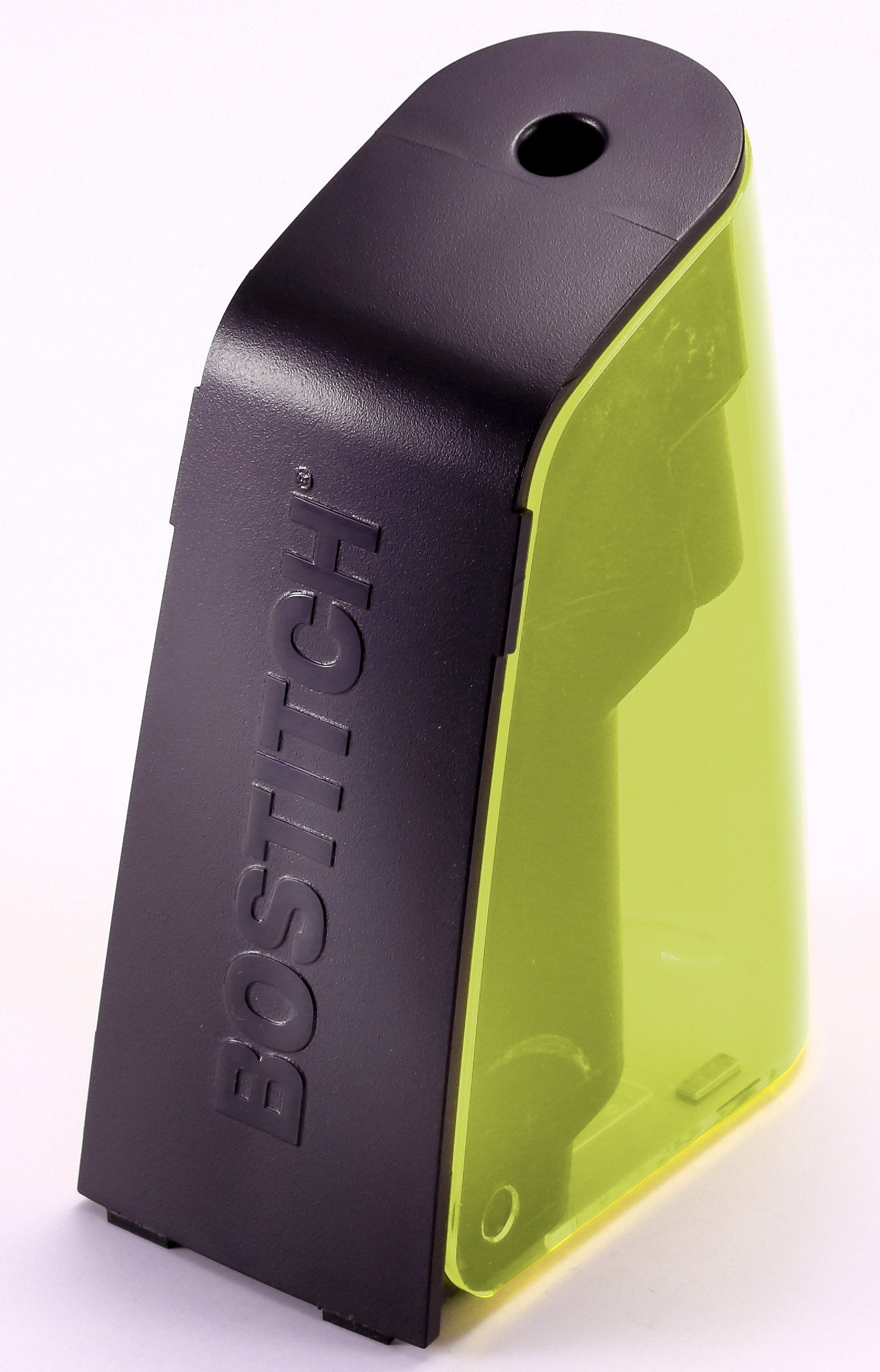 Bostitch Office Battery Pencil Sharpener, Hinged Tray, Colored Pencil Compatible, Green (Bps2-Green)