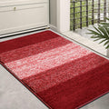 Kitinjoy Indoor Door Mat, 36X24 Non-Slip Absorbent Dirt Trapper Entrance Mat, Low-Profile Washable Inside Floor Mat, Sturdy Soft