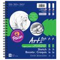 UCreate Sketch Diary, Standard Weight, 12'' x 9'', 70 Sheets, Pack of 3
