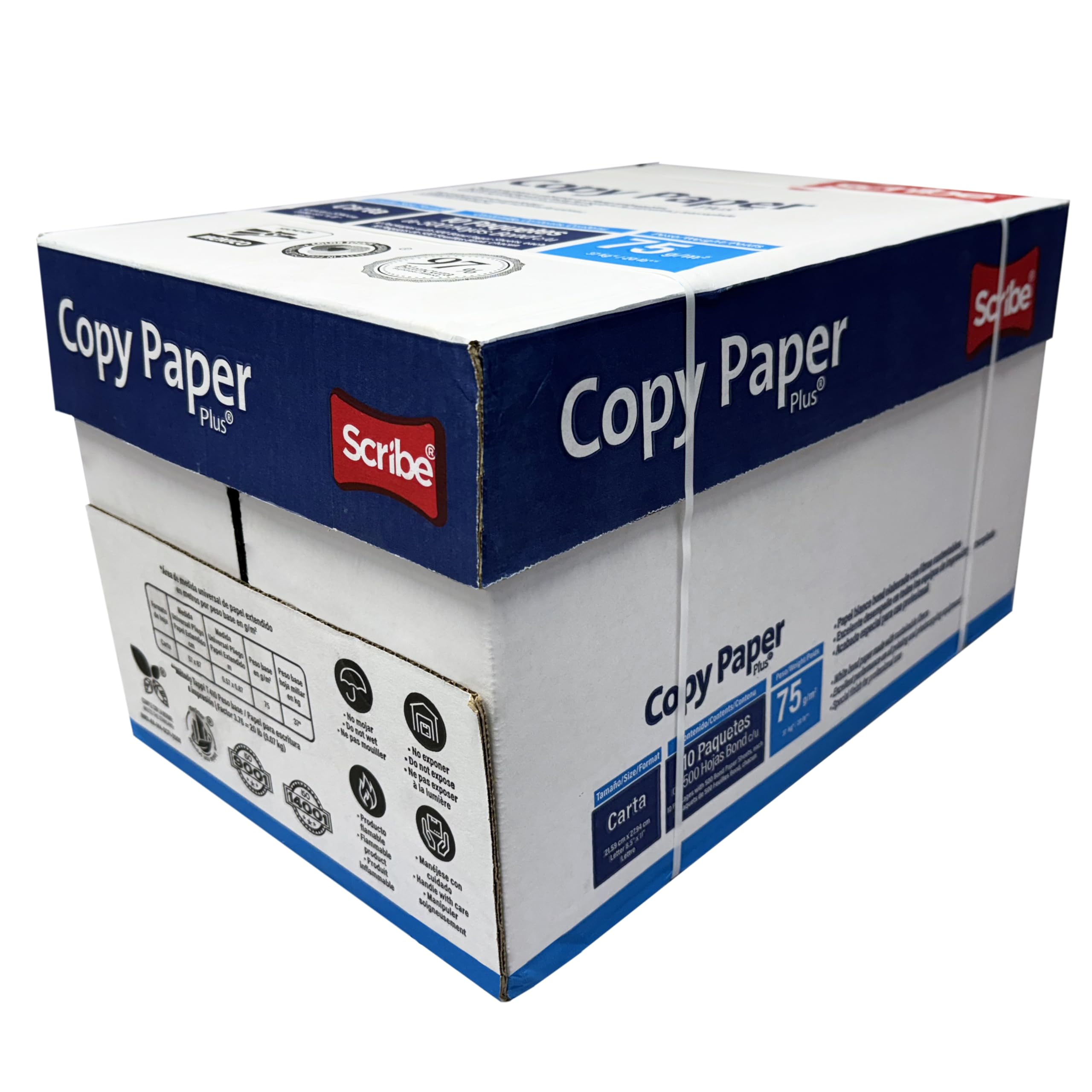 Ubmove Multipurpose Copy Printer Paper, 8.5    X 11   , 20 Lbs, (White, 10 Reams/1 Case)