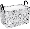 MAIZMZ Kids Storage Basket Baby Foldable Toys Organizer Bins Decorative Gifts Bakset Waterproof Nursery Hamper Women Storage Cub