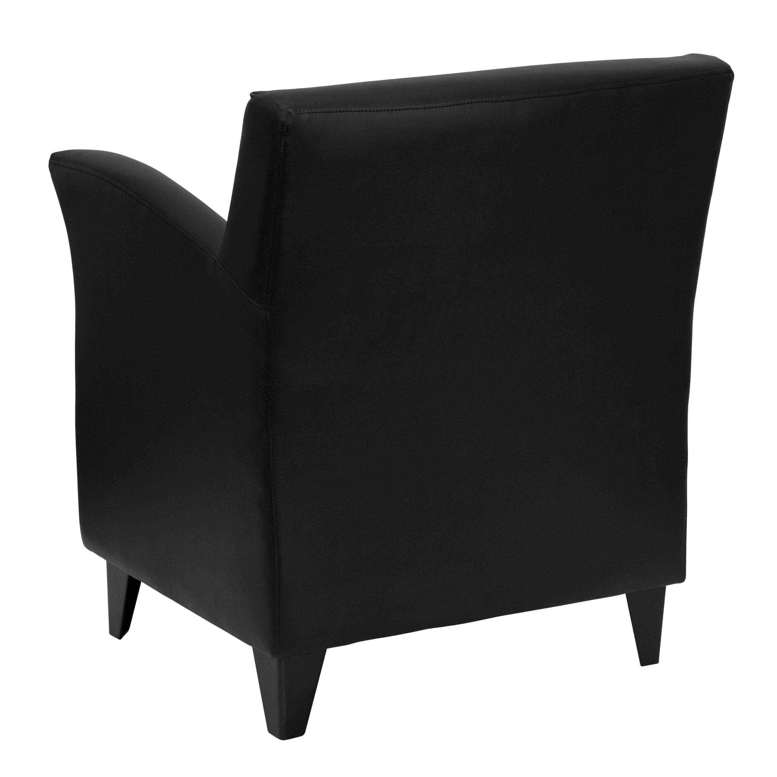 Flash Furniture HERCULES Roman Series Black LeatherSoft Lounge Chair