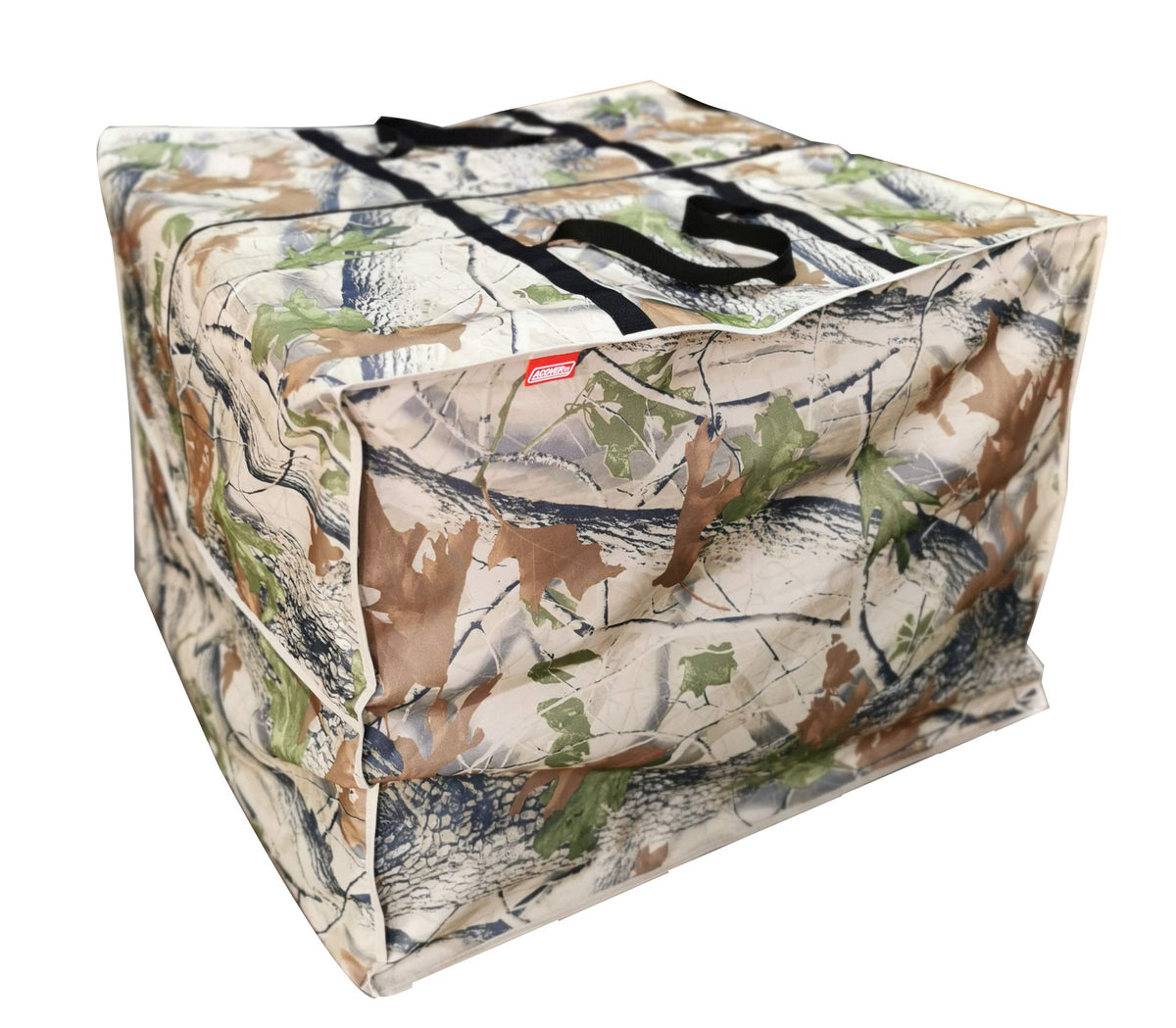 Acoveritt Outdoor Square Cushion Storage Bag, Protective Zippered Storage Bags With Handles, 32''L X 32''W X 24''H