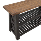Martin Svensson Home Bolton 55" Solid Wood Sofa Console Table