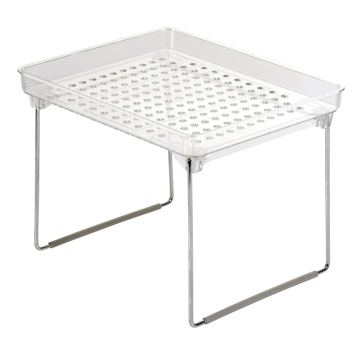madesmart 95-79062-06 Small Stacking Shelf W/Holes