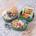 Cubesland Woven Basket For Organizing/Storage,Cube Shelf Closet Storage Baskets Bins,Long-Lasting &Skin-Friendly Toy Storage Bas