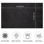 40 Pack Bleach Proof Towels Microfiber Absorbent Salon Towels Bleach Resistant Hair Towel Quick Dry Hand Towels Bulk 16 X 29 Inc