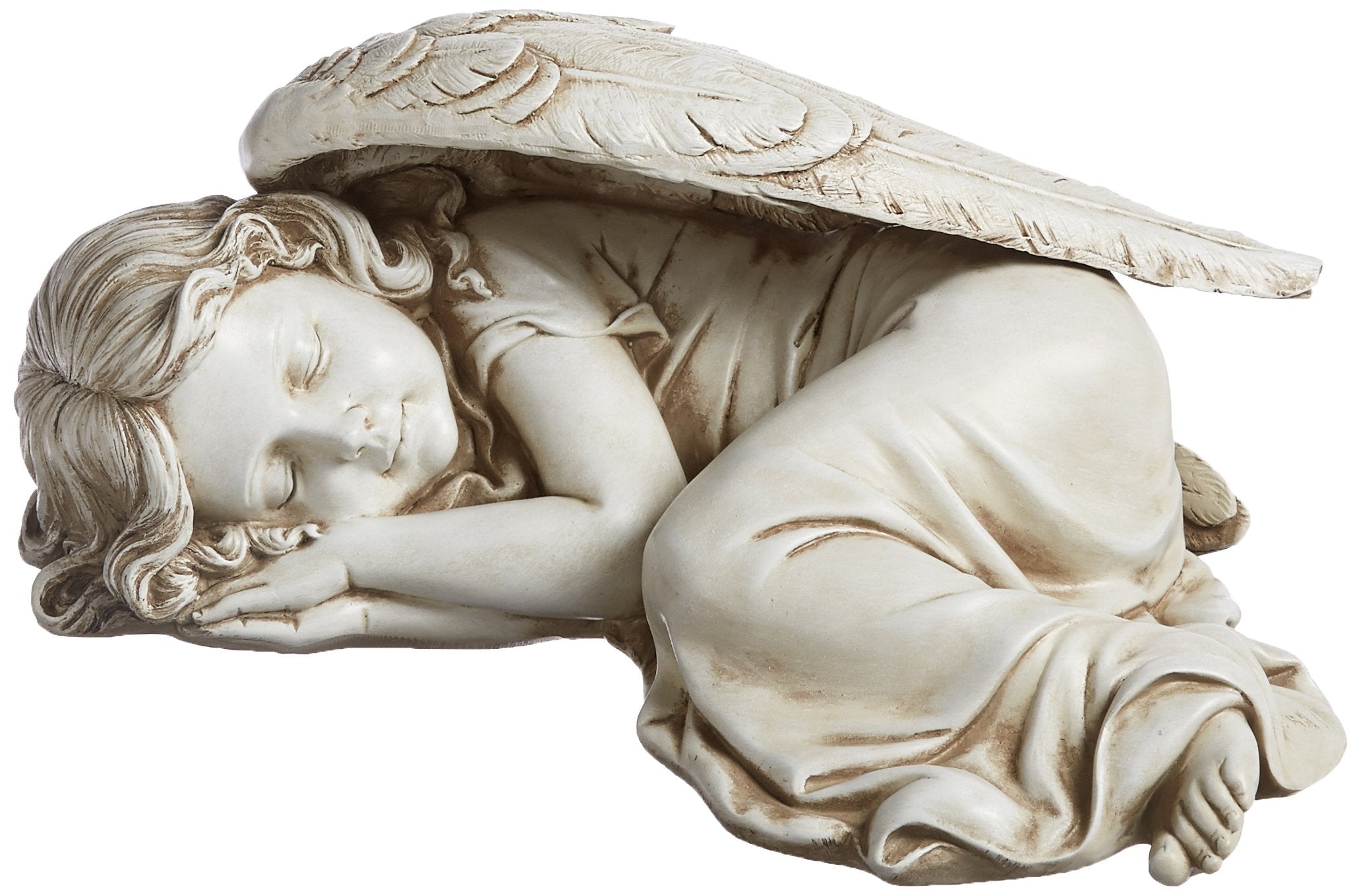 Joseph'S Studio By Roman Inc., Sleeping Angel Garden, Garden Collection, Religious Statue, Holy Family, Memorial, Angel, Patron