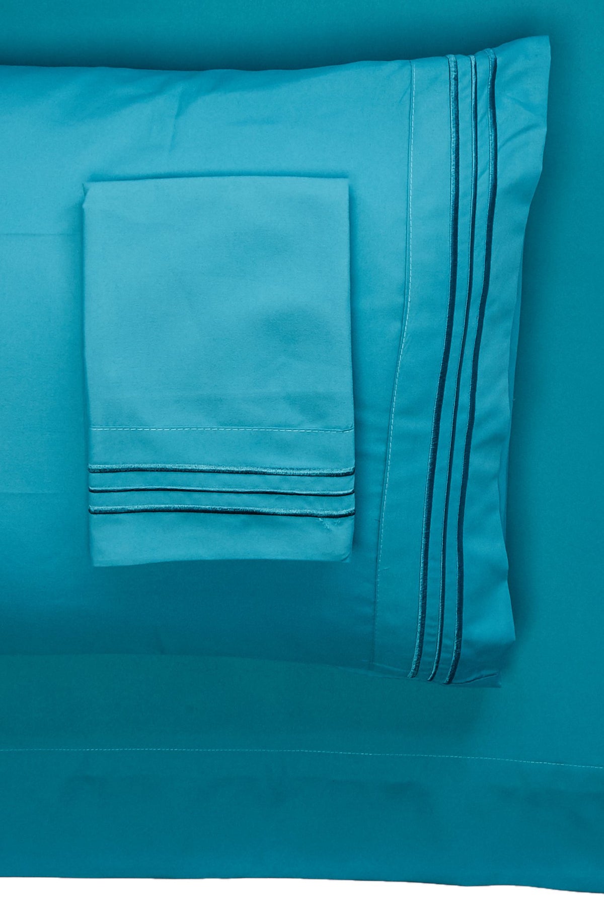 Elegant Comfort 1500 Premier Hotel Quality Super Soft Wrinkle Free 4 Pc Sheet Set, Deep Pocket, Queen Turqouise