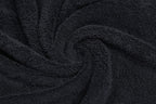 Perfehair Black Salon Towels (2-Pack, 16 X 27 Inches)-Barber Hand Cotton Towel For Gym, Bath, Spa, Shaving, Shampoo
