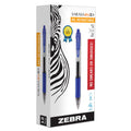 Zebra Pen Sarasa Dry X20 Retractable Gel Pen, Fine Point, 0.5Mm, Blue Ink, (Pallet Of 48 Cases, 576 Count Total)