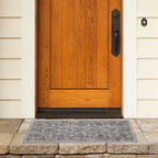 Safavieh Courtyard Collection 2' X 3'7' Grey/Black Cy8680 Indoor/ Outside Waterproof Easy Cleansingpatio Backyard Mudroom Accent Mat