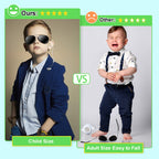 Ring Wedding Bearer Security:Ring Wedding Security Set Sun Glasses + Earpiece Cosplay + Ring Badge Ring Box Bearer For Kids Outf