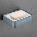 Plantex Aluminium and Acrylic Soap Case/Soap Holder for Bathroom/Soap Stand/Bathroom Accessories  (Grey and Milky White)