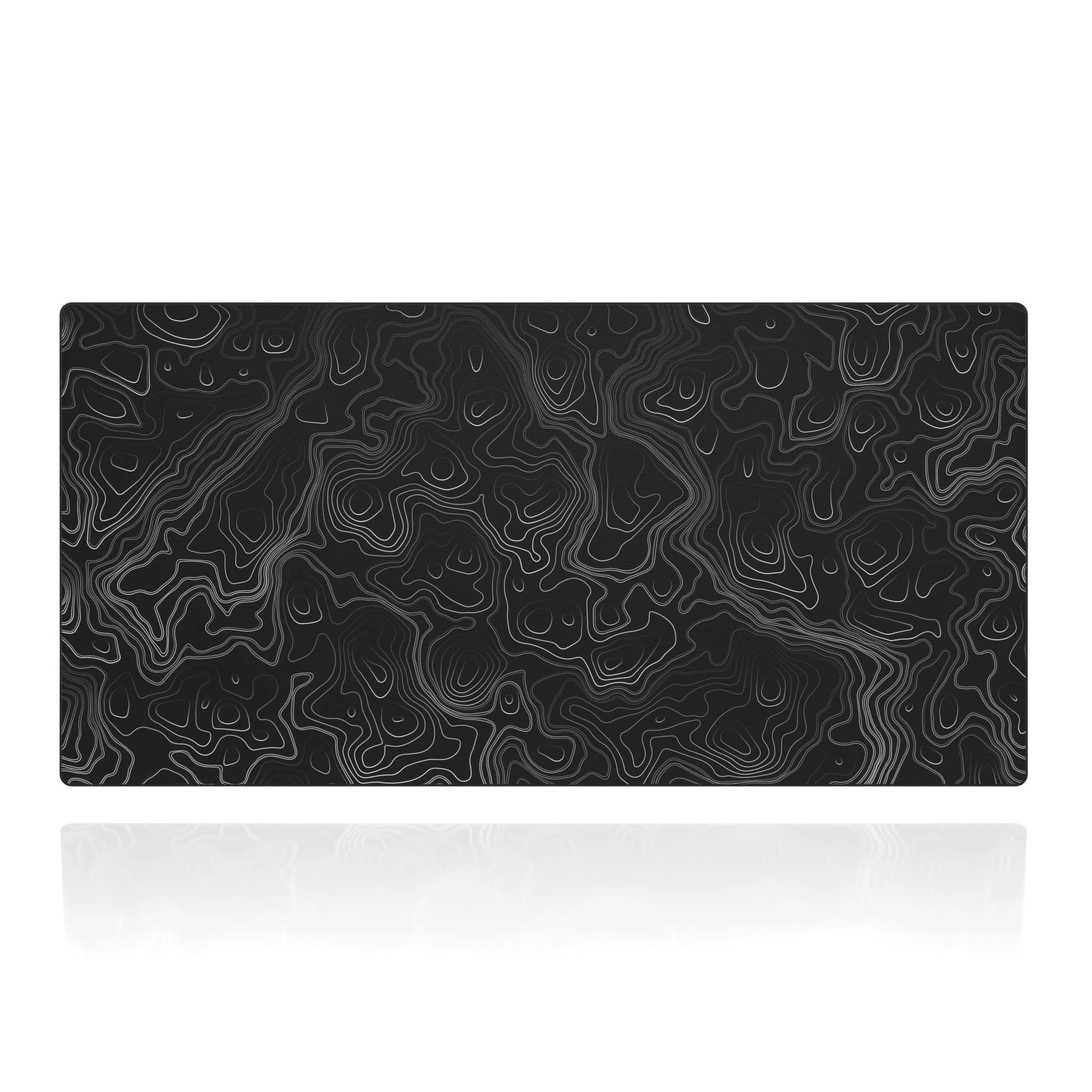 Gamer Boss - Gaming Mouse Pad - 48 X 24 Inches - 4Mm Thick With Stitched Edges, Non-Slip Rubber Base, Premium Cloth Mousepad, De