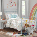 Hiasan Blackout Curtains With Sheer Overlay, Thermal Insulated Double Layer Mix & Match Grommet Window Curtains For Bedroom, Liv