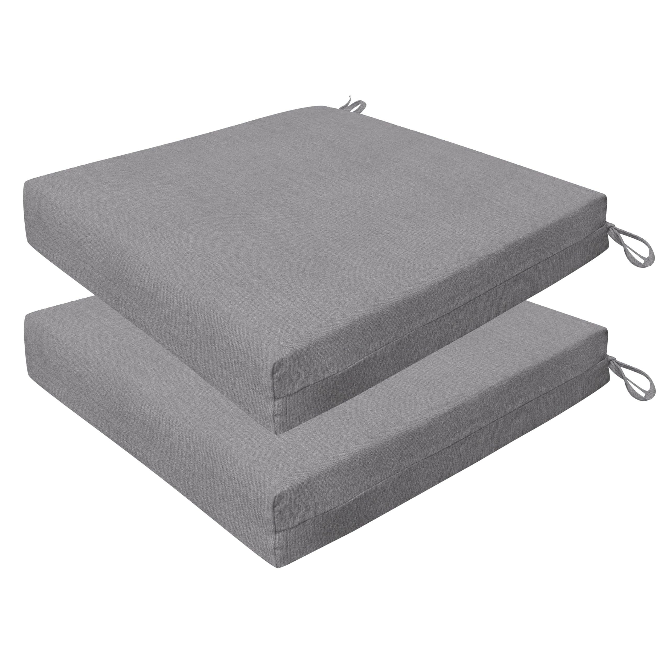 Honeycomb Outdoor Cushion Set 20' X 20', Solarvie Grey Dining Patio Cushions
