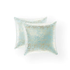 Xinrjojo Pack Of 2, Gold Pillow Cover, Shiny Cushion Covers, Decorative Soft Square Throw Pillow Covers, Pillow Cases For Sofa B