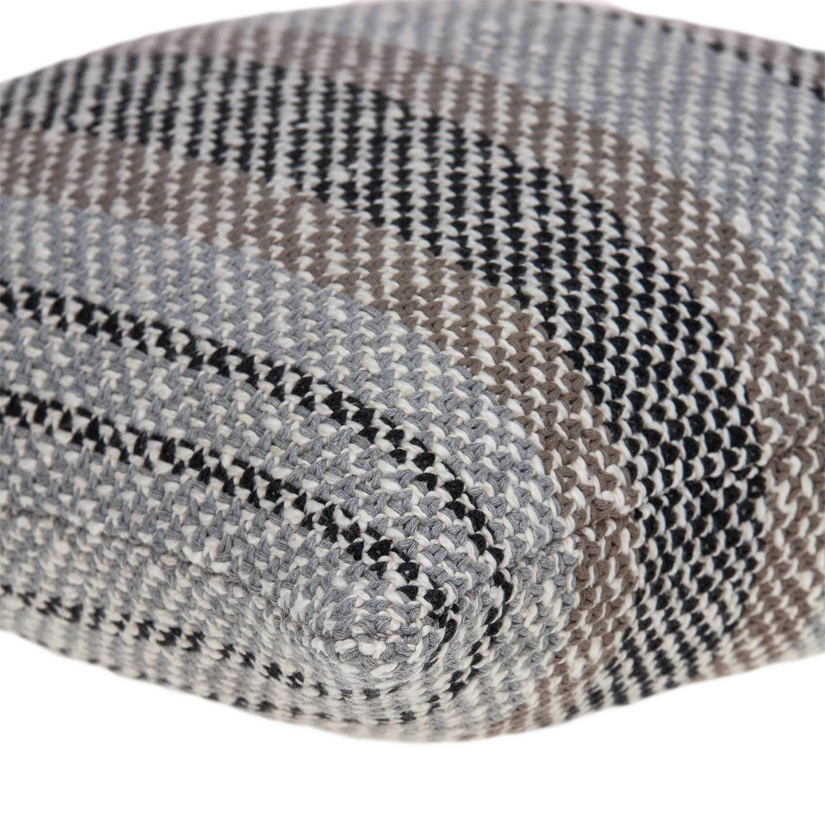 HomeRoots 100% Cotton Parkland Collection Liam Transitional Tan Pillow Cover