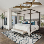 Dalyn Rug Carmona Co7 Tin 3'1' X 5' Rectangle Soft Area Rug, Easy Clean, Non Shedding, Bedroom, Entry, Living Room, Dining Room
