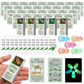 Wonderjune 72 Sets Positive Appreciation Gifts Bulk for Office Employee Coworkers Luminous Resin Emotional Support Animals with 
