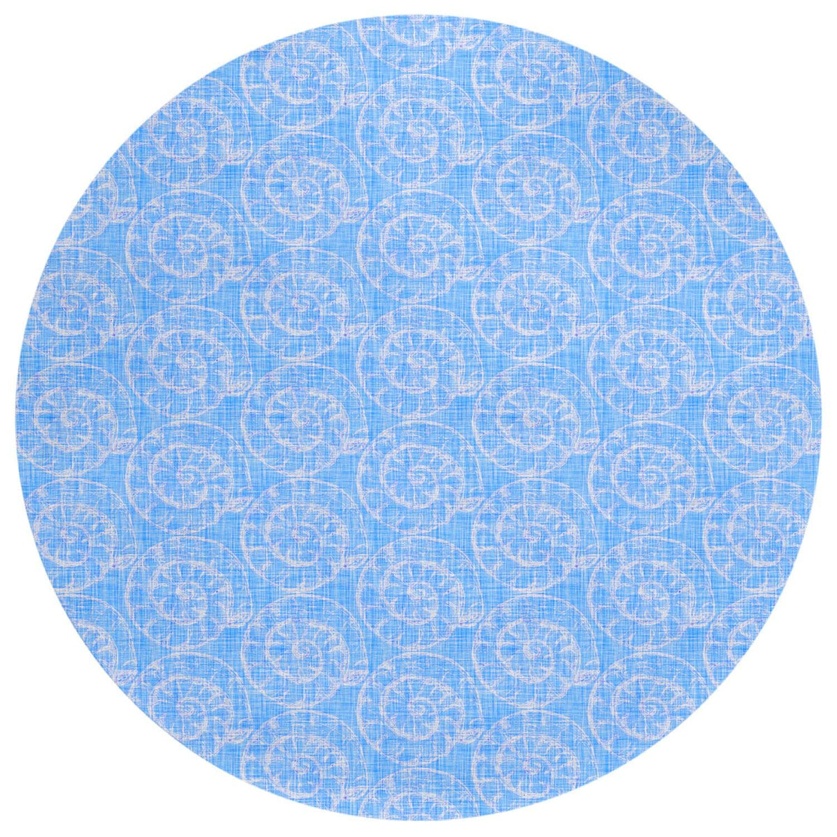 Dalyn Indoor Outdoor Seabreeze Sz11 Cobalt Washable 8' X 8' Round Rug Sz11Co8Ro