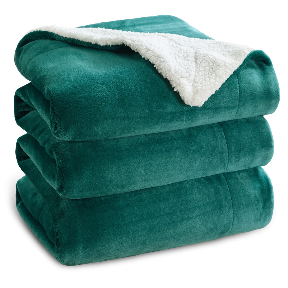 Bedsure Sherpa Fleece King Size Blanket For Bed - Thick And Warm Blankets For Winter, Soft And Fuzzy Large Blanket King Size, Fo