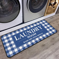 ROMAMIGO Laundry Room Rug Runner Non Slip Laundry Mats Mudroom Laundromat Runner Farmhouse Kitchen Floor Mat Bathroom Laundry Ro