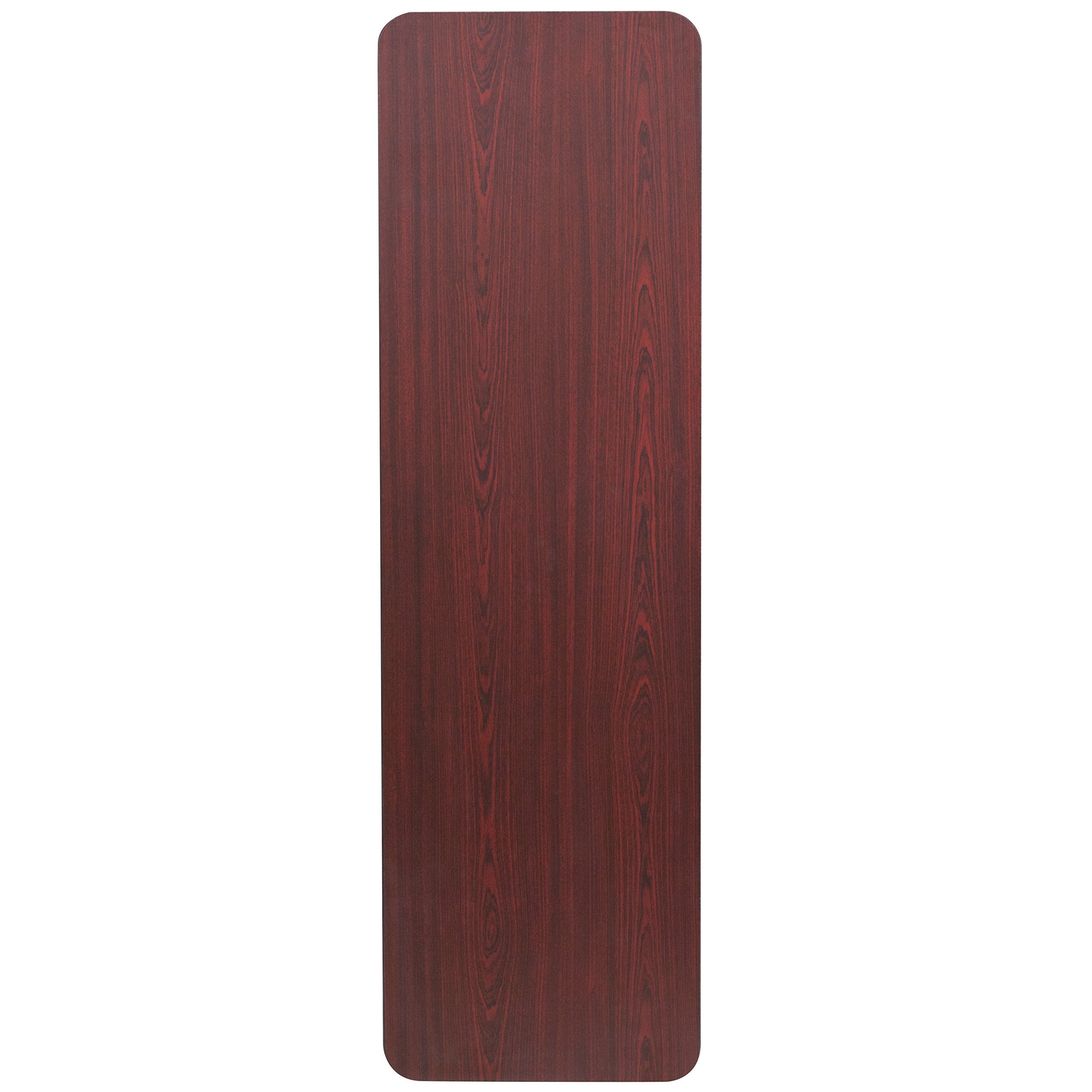 Flash Furniture Floyd 5-Foot High Pressure Mahogany Laminate Folding Training Table, 18 in (W)x 60 in D x 30 in H