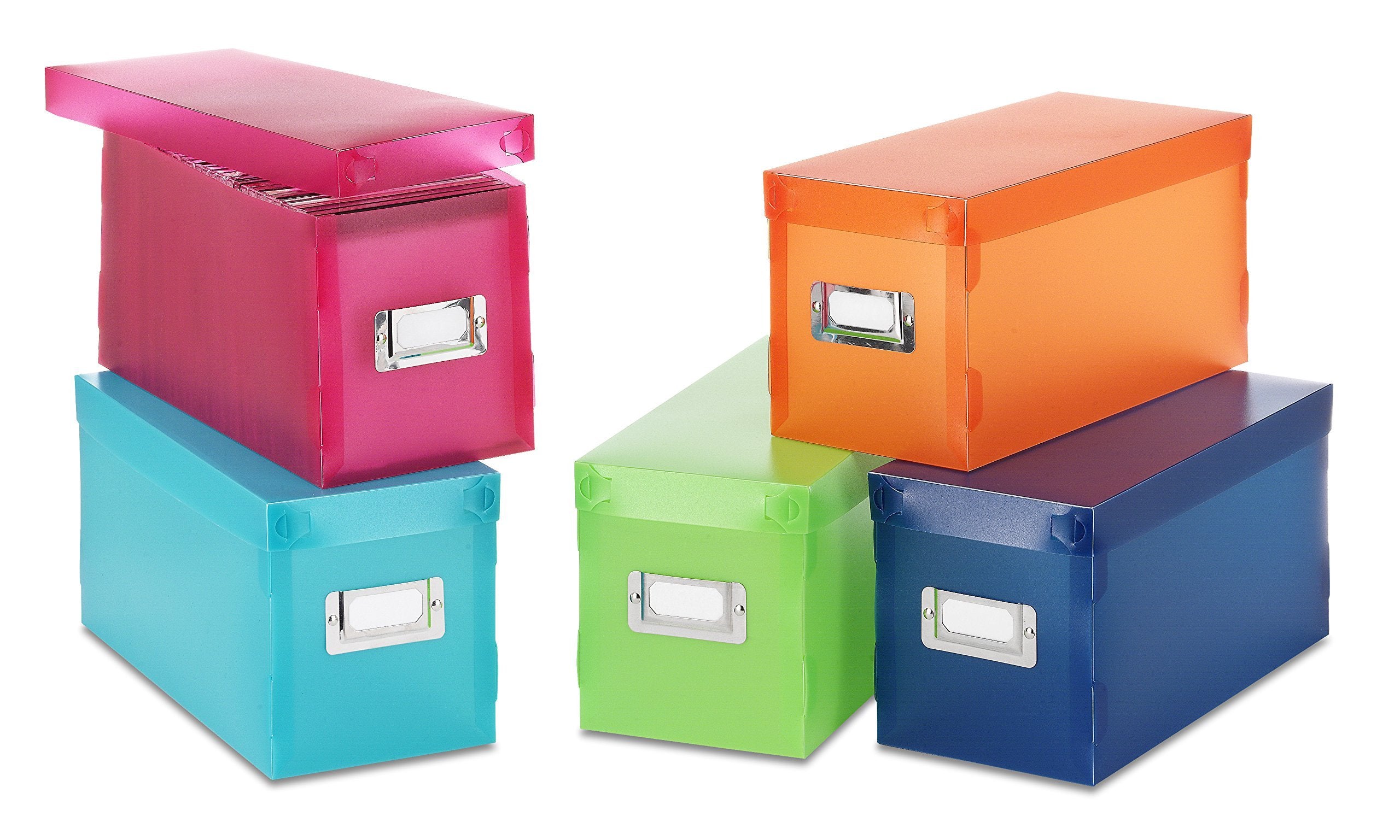 Plastic Storage Boxes 5Pc