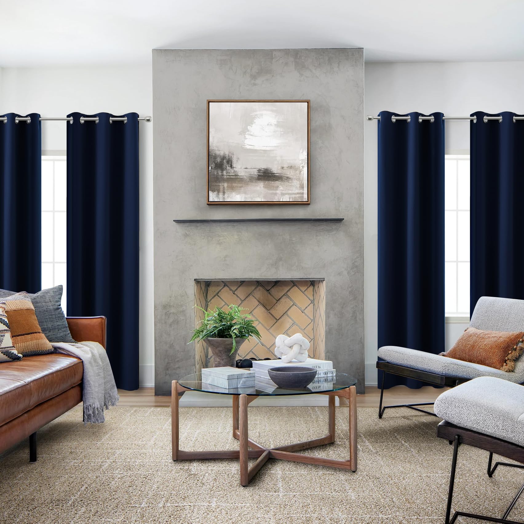 Koufall Boys Kids Small Curtains For 36 Inch Wide Window,Narrow And Long Thermal Insulated Light Blocking Heat Block Curtains For Living Room Bedroom,38 X 84 Inch Length 2 Panels