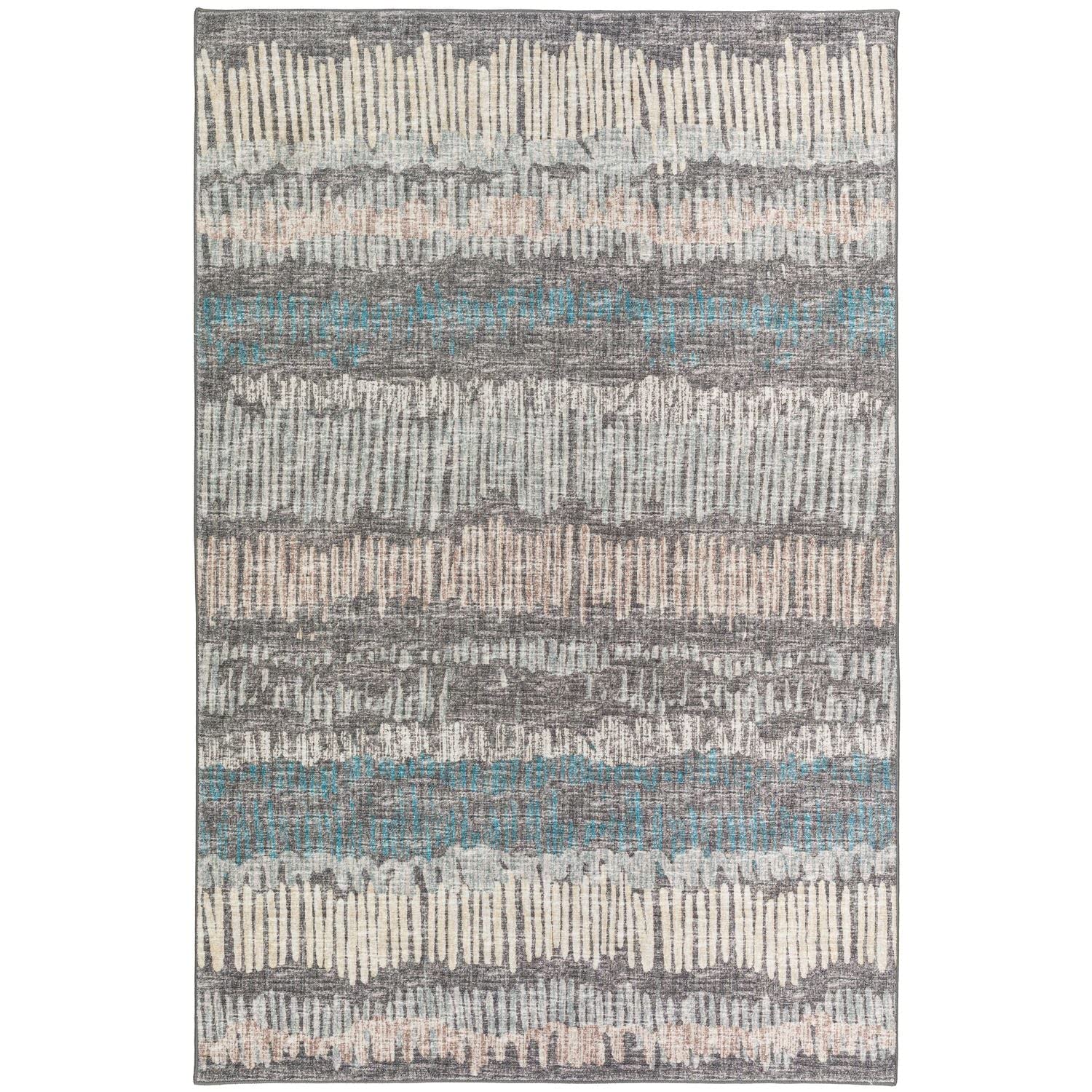 Winslow Wl4 Grey Transitional Rug Rectangle 10' X 14'