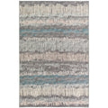 Winslow Wl4 Grey Transitional Rug Rectangle 8' X 10'