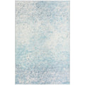 Winslow Wl3 Blue Transitional Rug Rectangle 5' X 7 ' 6"