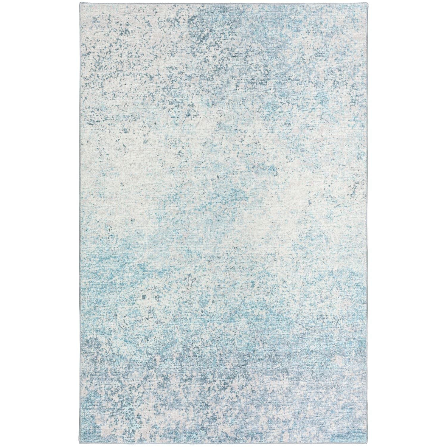 Winslow Wl3 Blue Transitional Rug Rectangle 5' X 7 ' 6"