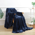 Soft Fleece Blanket Throw Size - Luxury Blanket For Couch Bed Sofa, Lightweight Plush Fuzzy Cozy Microfiber Flannel Blankets 60X