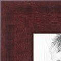 ArtToFrames 13x40 Inch Red Picture Frame, This 1.25 Inch Custom MDF Poster Frame is Cherry, Great for Your Art or Photos - Comes